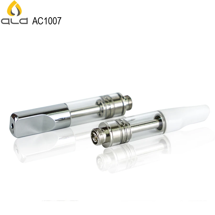 
Newest 5 oil intake hole top filling ceramic coil cbd atomizer for thick CBD oil 