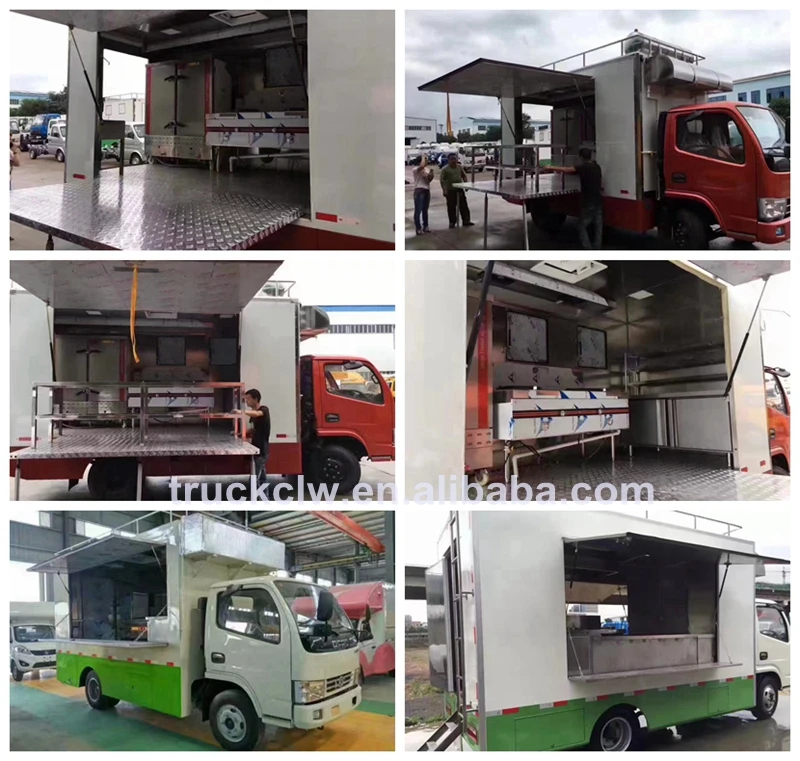 Cheap price mobile food truck restaurant, restaurant trucks, mobile restaurant vehicle