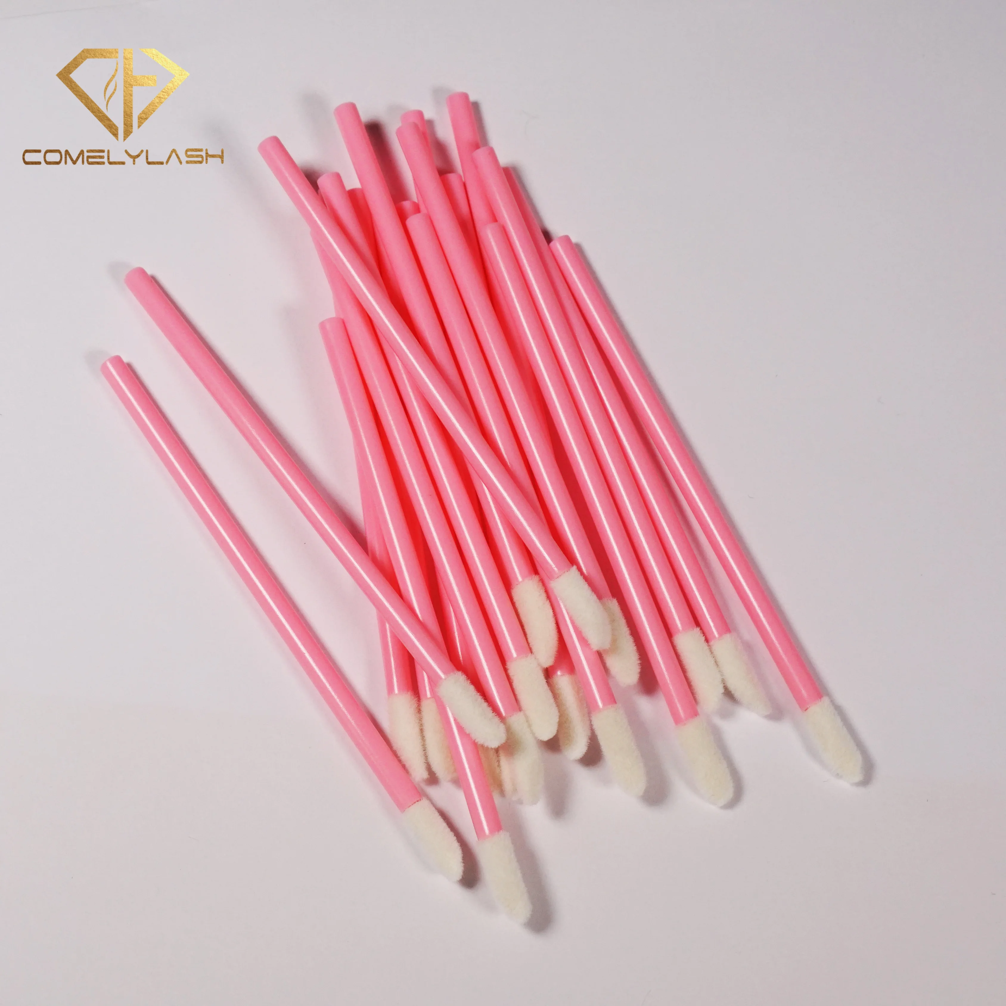 

wholesale disposable disposable lipstick cosmetic lip gloss tube brush, Custom