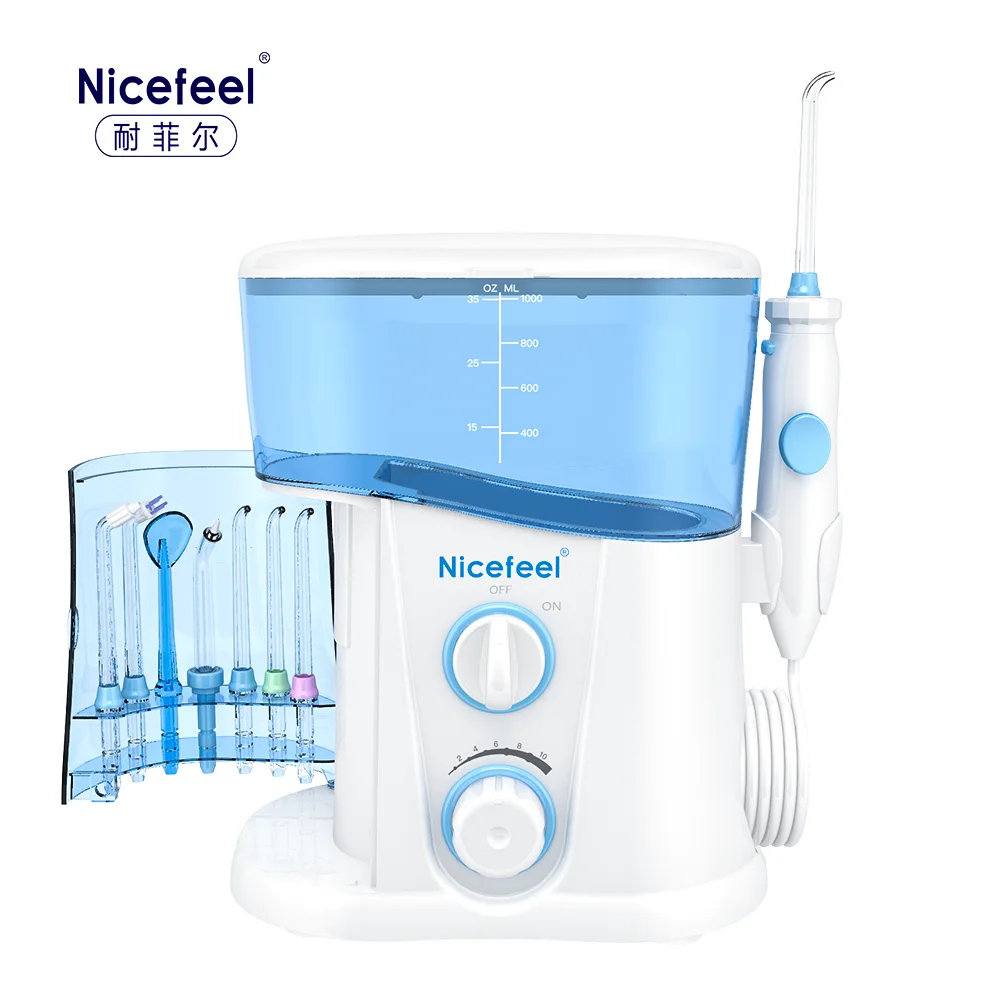 

Nicefeel Huge Tank Oral Irrigator Water Flosser with 1000ml Capacity