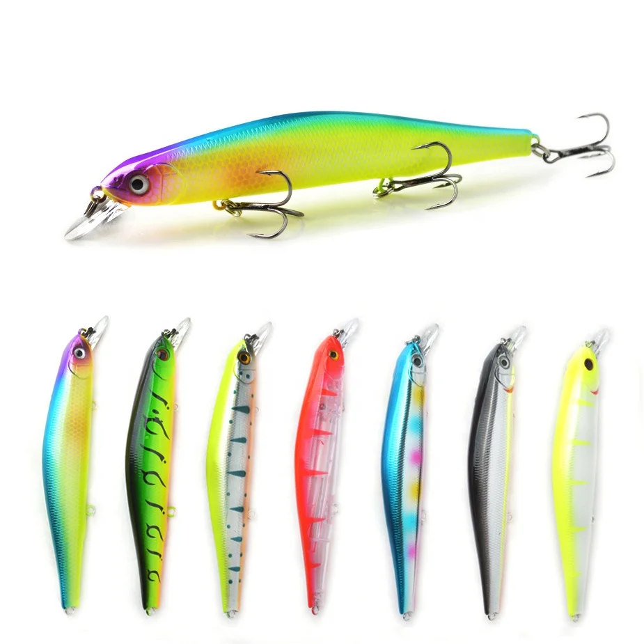 

TOMA fish hard lure minnow hard plastic fish lure, 8 colors