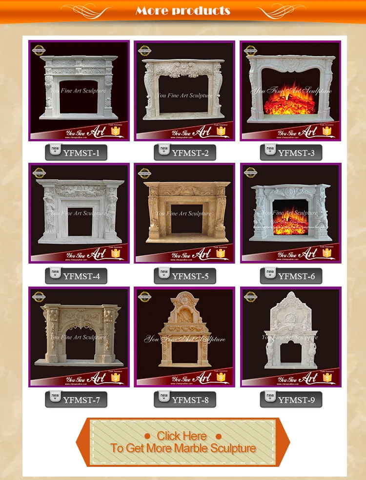 Marble Fireplace Mantel Fireplace Surround Fake Fireplace Sale