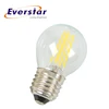 Hot sell dimmable g45 4w e27 12 volt led filament bulbs 2700k 3000k