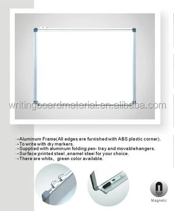 
Wholesale custom standard size magnetic white board with marker 