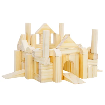 solid wood building blocks