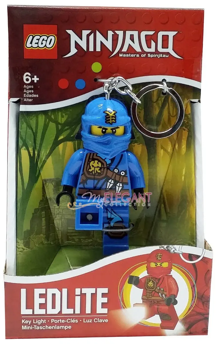 Ninja with Armor Minifigure KEYCHAIN COMPATIBLE WITH LEGO NEW