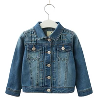 

High quality denim coat toddler girls jean jacket for kids