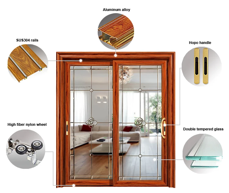 Hot Sale High Quality Jamaica Kitchen Entrance Aluminum Window And Door