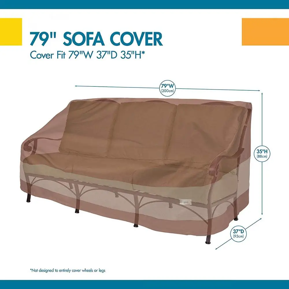 
YA SHINE High Quality Waterproof Outdoor Furniture Sofa Cover 