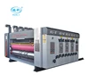 carton flexo die cutting and printing corrugated box printer machine price