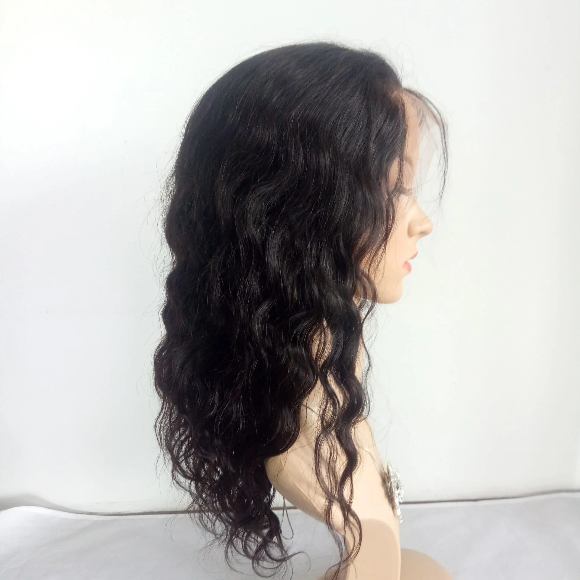

Deep wave bohemian remy human hair perruque full lace wigs human hair in stock
