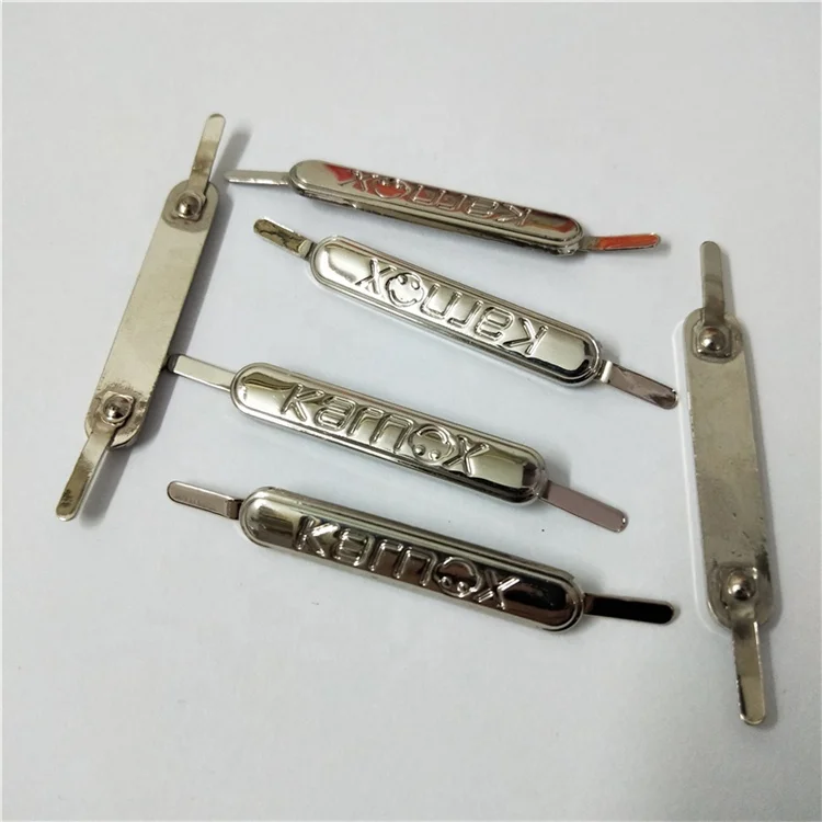 
Wing metal tag shoe label metal brand sign logo for shoes bag garment jeans 