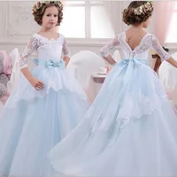 

Best Selling Product Wedding Party Floral Summer Princess Baby Fancy Frock Boutique Cloth Guangzhou Clothing Flower Girl Dress