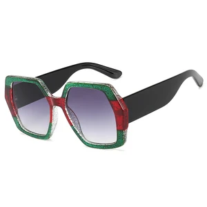 24937 Superhot Eyewear 2019 Contrast Color Shades Brand Designer Women Sunglasses