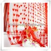 Single color design India heart polyester string curtain for sale