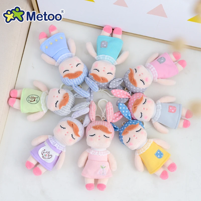 

Cute Handmade Metoo brand Mini Angela Plush Doll Keychain