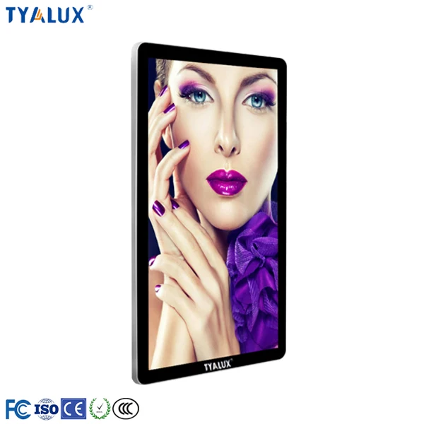 55inch 19201080 indoor mounting advertising display wifi