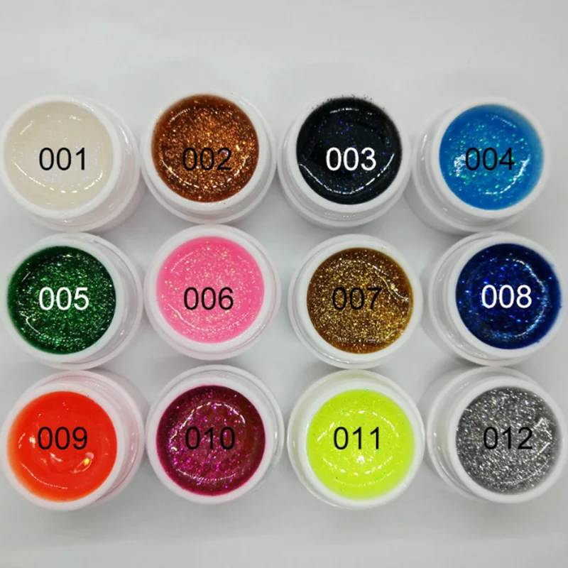 

High quality colorful bling nail art designs glitter nail decoration stickers nail polish, Customized