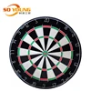 18 inch portable sisal Bristle fiber Dart board with Customized