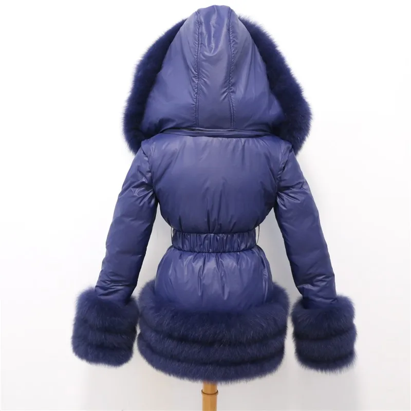 New Fashion Wholesale Price Lady Parka Fox Fur Jacket - Buy Fur Jacket