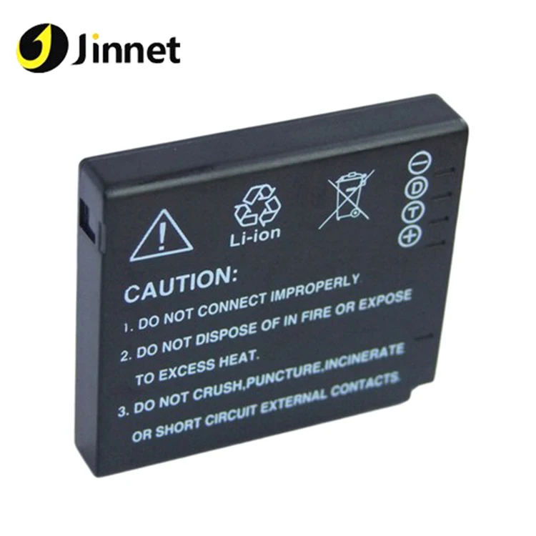 TECHTEK Batteria 940mAh Per Fotocamera Panasonic Lumix - Compatibile Con Serie DMC-FS, FH, FP, E Modelli CGA-S/106B - 3