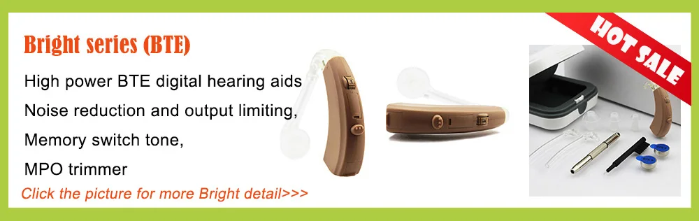 Mini RIC Mobile App control wireless Bluetooth hearing aids