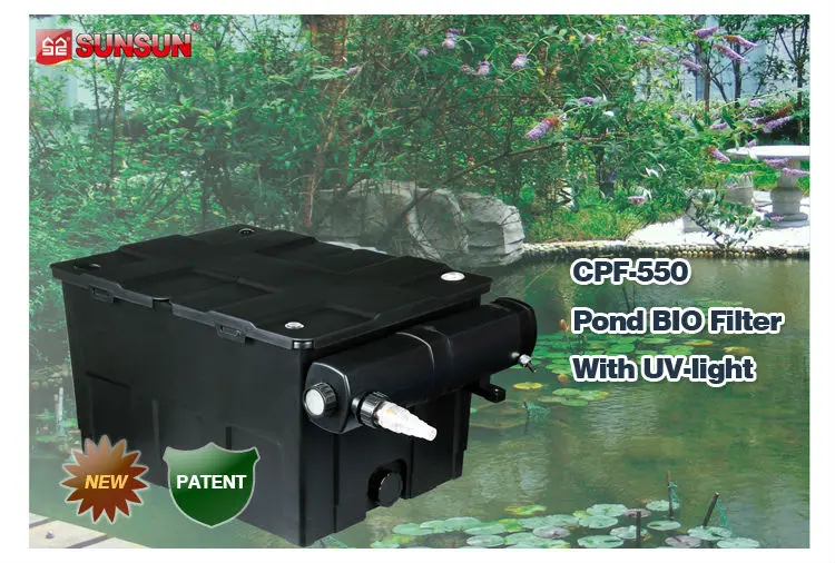 SUNSUN JP-GS/CE Vườn fish Koi Sinh Học Lọc Ao 350 350B 350C