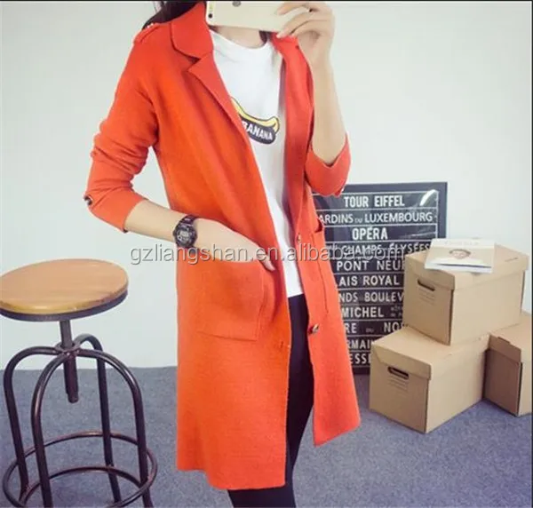 
Clothing factories in china korean style sweater hand making designs cardigan coat warm grey wool angora sweater 