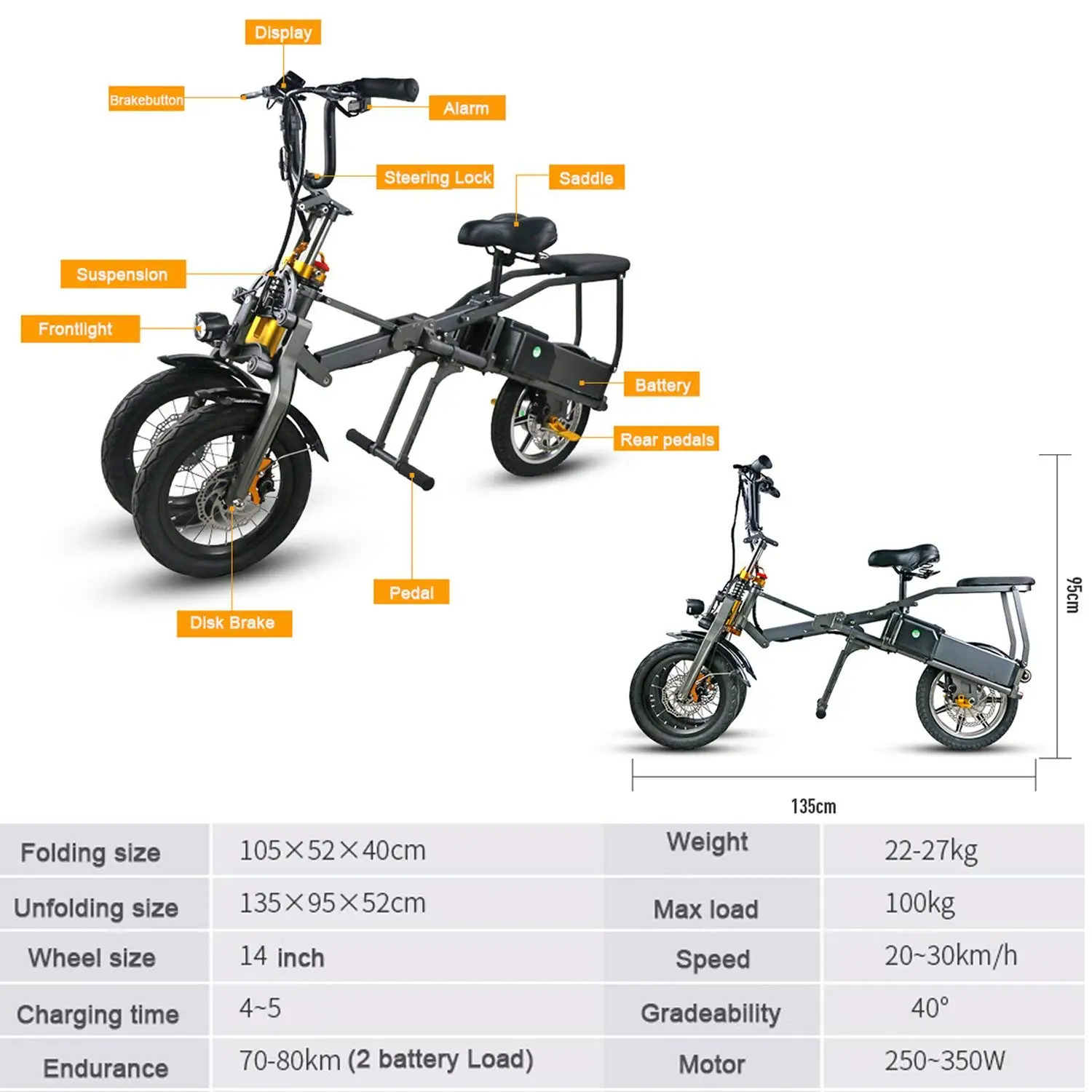 hoverheart kids 3 wheels electric tricycle ride on motorcycle 6v battery powered
