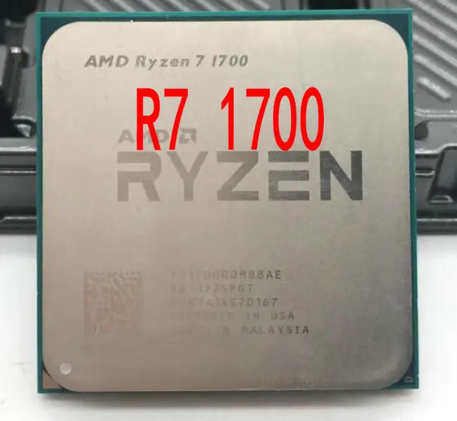 

AMD Ryzen 7 1700X R7 1700X 3.4 GHz Eight-Core CPU Processor YD170XBCM88AE Socket AM4, N/a