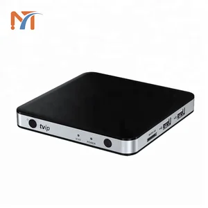 TVIP605 Premium IPTV Linux OTT TV Box With 1Year IPTV Services Subscription Support Strong WIFI And 1080P Output