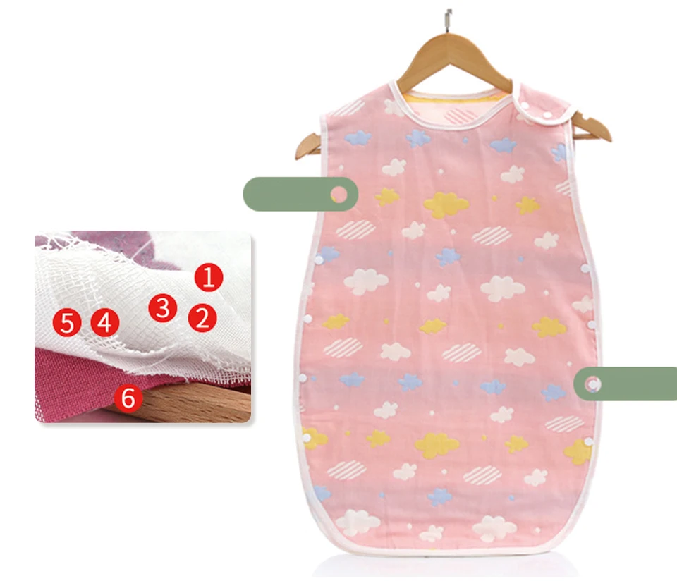 Baby Sleeping Summer Bag Infant 100cotton Sleeping Bags Buy Baby