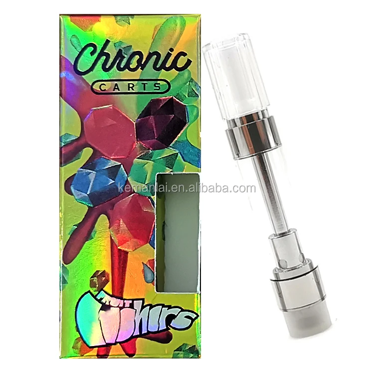 

Electronic Cigarette .1ml CBD Vape Atomizer Chronic Carts Vape Cartridge and packing