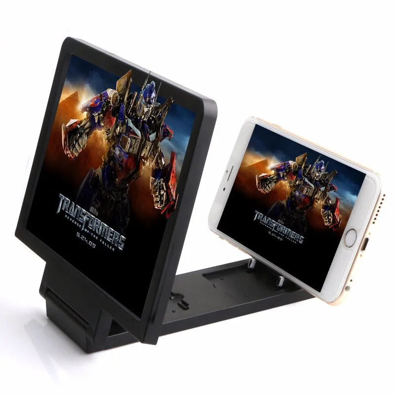 

Universal Mobile Phone 3D Video Folding Enlarge Screen Expander Stand,Screen Magnifier Bracket holder Video enlarge eye treasure