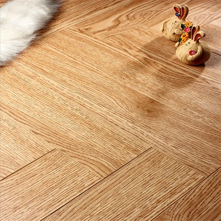 
Smooth surface Walnut laminated flooring in China 