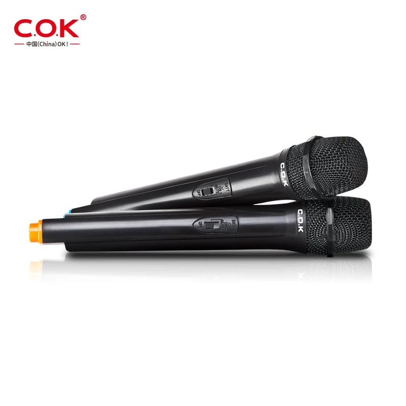 

Dynamic Noise Cancelling wireless economical portable handheld microphone for home karaoke system