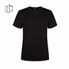 Black Soft Organic Cotton Basic Funny Men T-shirt
