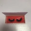 creat your own brand custom long mink eyelashes package with mink human hair eyelash