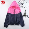 New style fashion windbreaker bulk logo custom waterproof windbreaker jacket