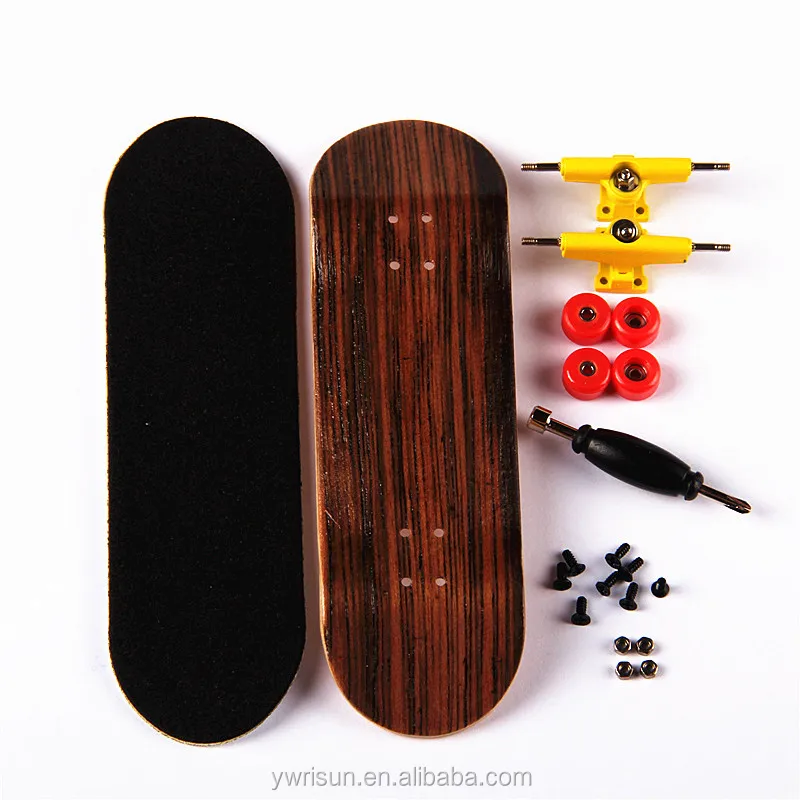 Rsfn0007 Professional Canadian Maple Wooden Fingerboard Complete Finger