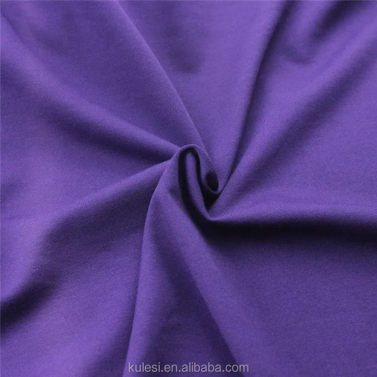 
Shaoxing factory 40S viscose nylon spandex knitting roma fabric NR roma 420GSM plain dyed for dress and suits high quality 