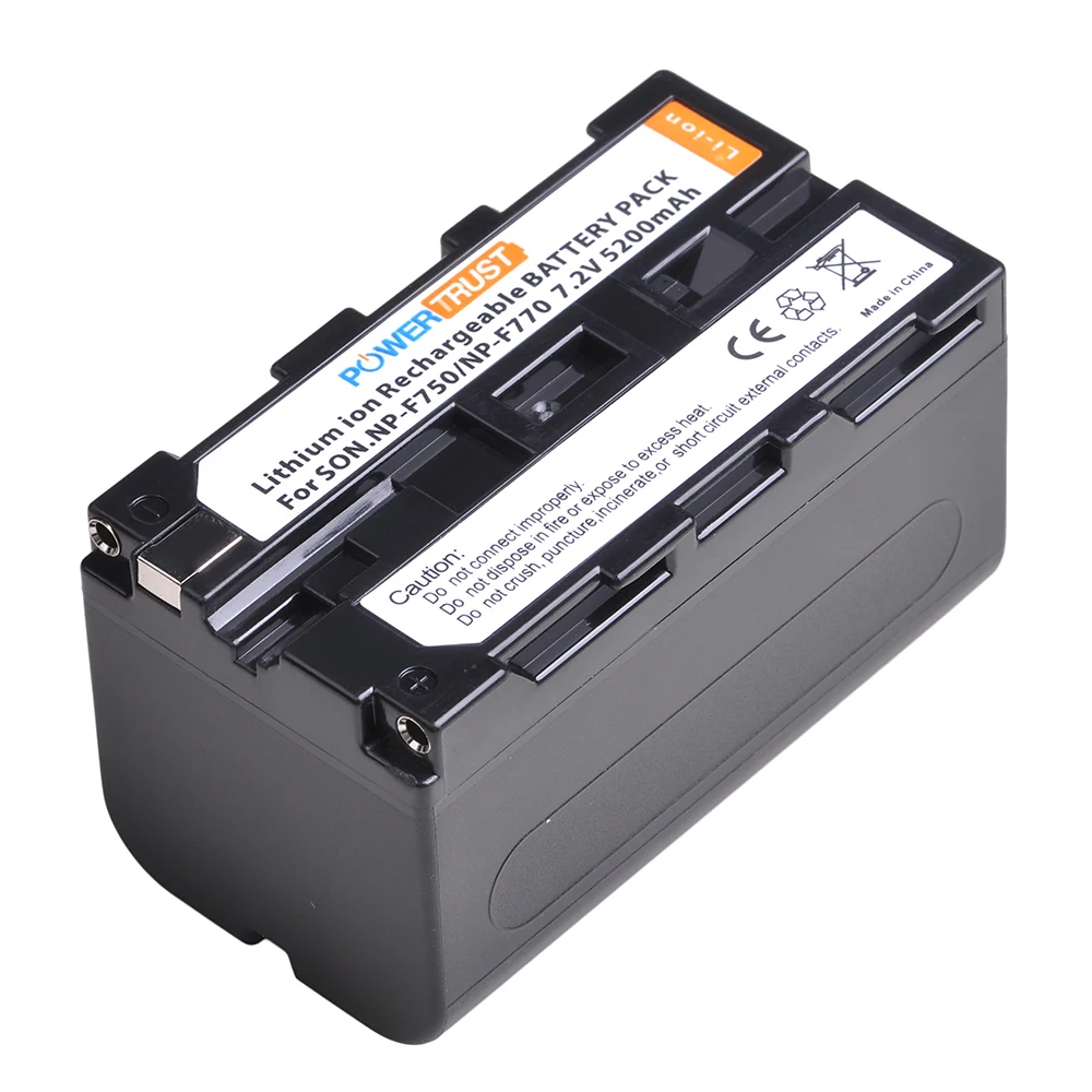 

Rechargeable Battery for Sony NP-F750 NP F750 NPF750 NP-F770 NPF770