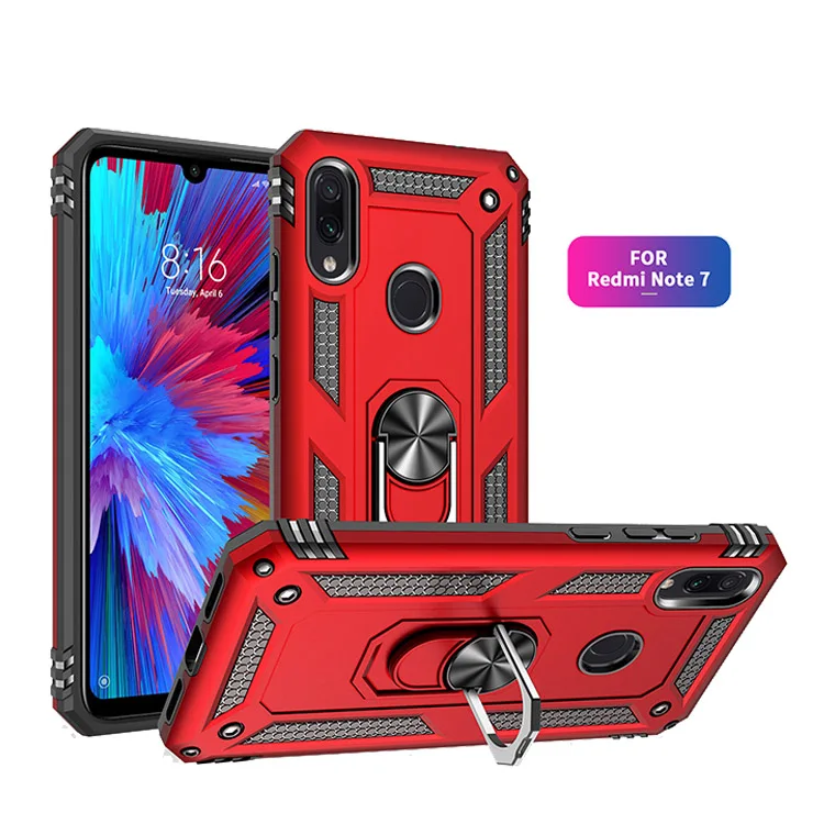 

Mobile Back Shell For Xiaomi Redmi Note 7 Phone Case, Kickstand Cell Phone Cover For Redmi Note 7 pro Case, N/a