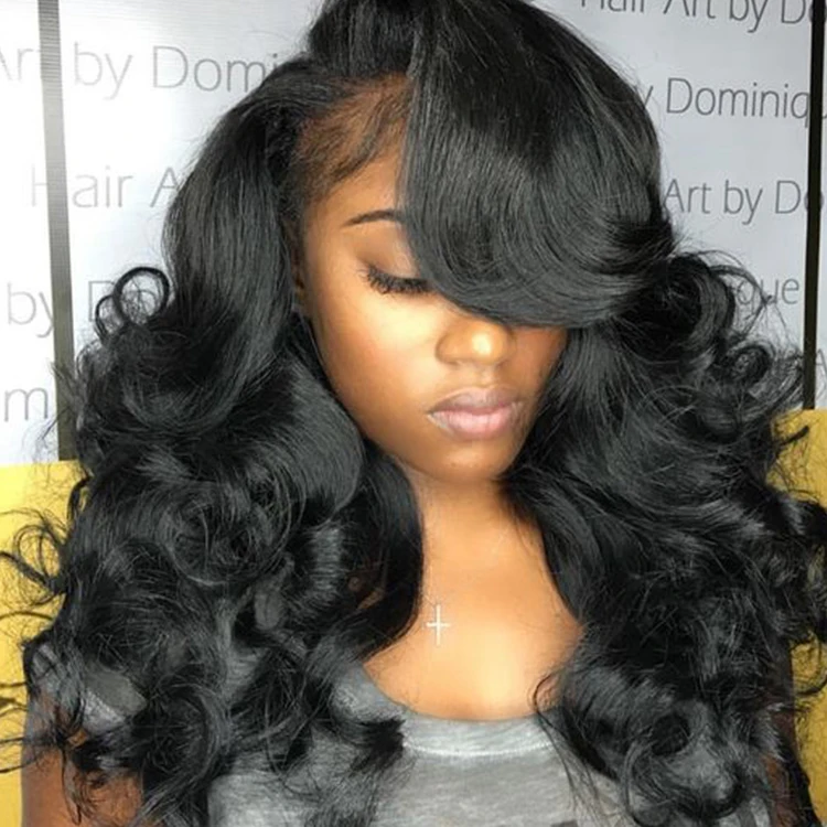 

thick healthy ends loose wave blue band hair extensions
