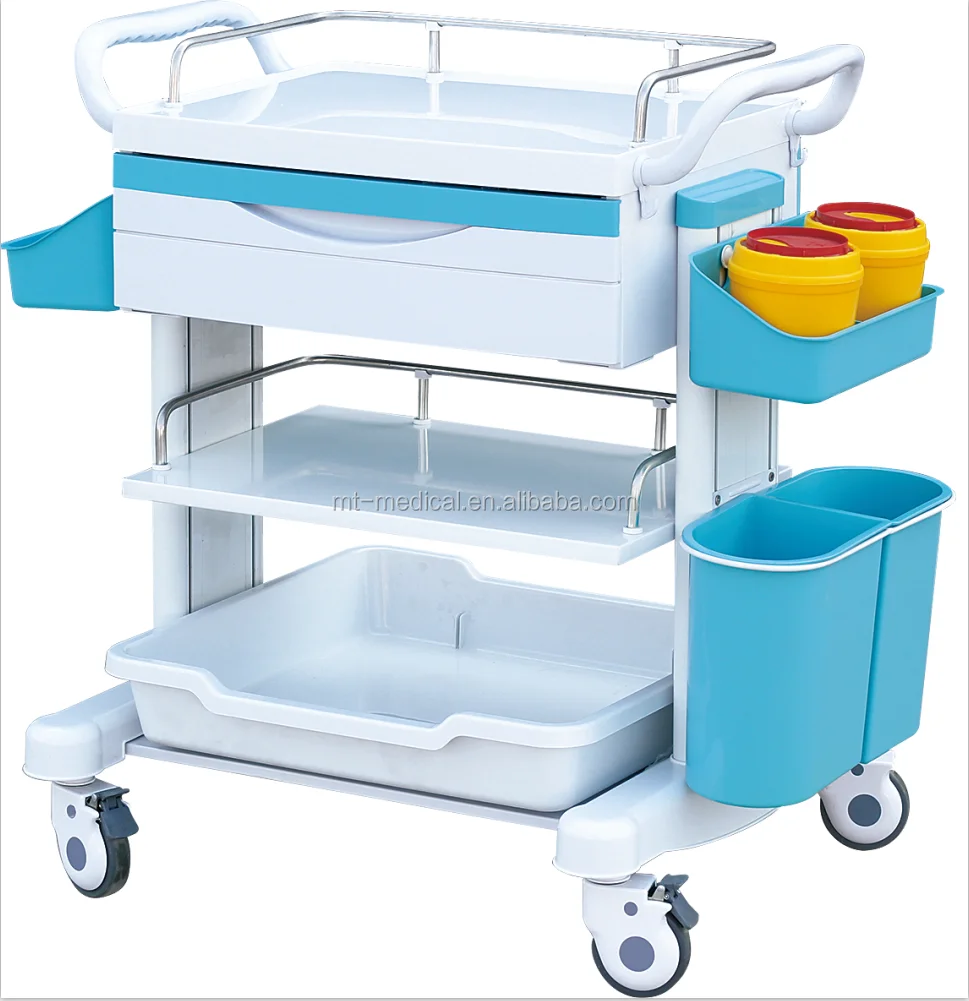 ABS and stainless steel treatment trolley from Chinese supplier