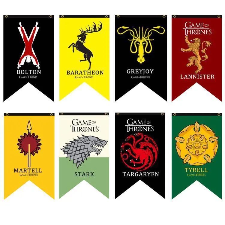 Game Of Thrones House Sigil Wall Banner 30 By 50 House