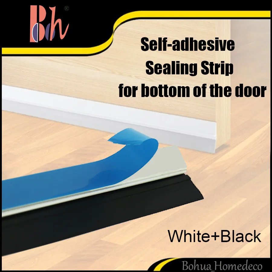 Self Adhesive Sealing Strip White Pvc Flexible Rubber Tape