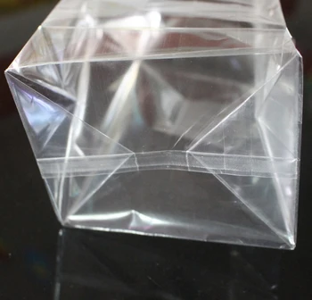 Opp Food Grade Plastic Side Gusset Clear Cellophane Square Bottom Bag