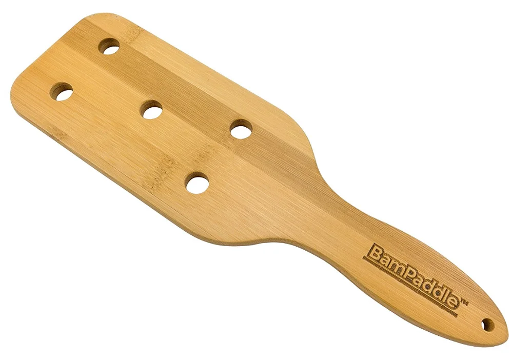 Custom Unfinished Spanking Solid Wood Paddle With Hole Made In China