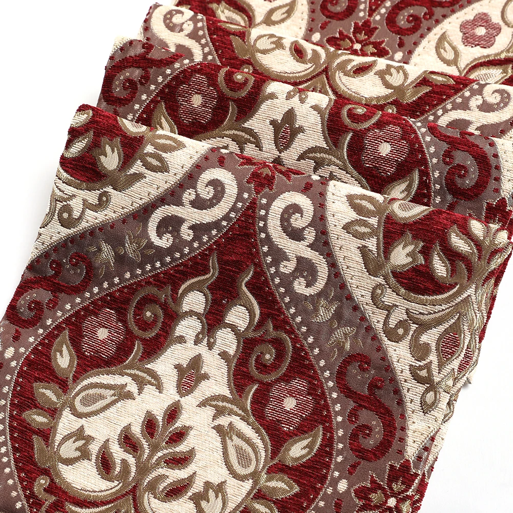 Microfiber Chenille Upholstery Fabric Jacquard Fabric Woven Buy